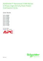 Datenblatt zu APC APDU11454SM, EAN: 0731304775713