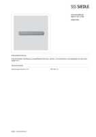 Datenblatt zu Siedle 200021090-00, EAN: 4015739210909