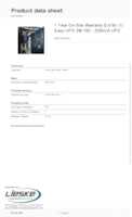 Datasheet for APC WOE1YR-EZ-200, EAN: 0731304395478