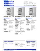 Datasheet for Advantech ADAM-4051-BE