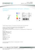 Datenblatt zu Synergy 21 S21-LED-NB2500029, EAN: 4038816144270