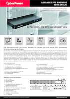Datasheet for CyberPower CP700EIPFCRM1U, EAN: 4711027798226
