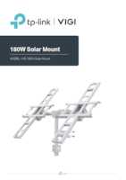 Datasheet for TP-Link VIGI 180W Solar Mount(UN), EAN: 8885020628364