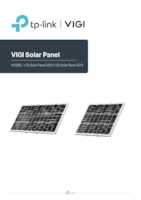 Datasheet for TP-Link VIGI Solar Panel 90W(UN), EAN: 8885020624311