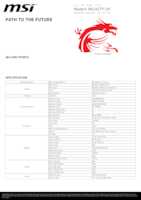 Datasheet for MSI 00AE0722-1872, EAN: 4711377339797