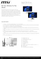 Datasheet for MSI 00AF8231-1235, EAN: 4711377339315