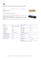 Datasheet for HP SU014A, EAN: 0191628446674
