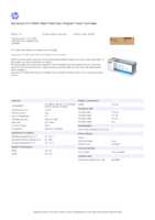 Datasheet for HP SU038A, EAN: 0191628428847