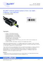 Datenblatt zu Allnet ALL-NS1003, EAN: 4038816232106