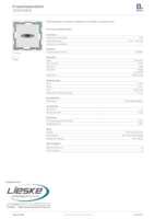 Datasheet for Berker 3315411909, EAN: 4011334330387