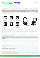 Datasheet for Yealink BH74 TEAMS USB-C/A, EAN: 6938818320345
