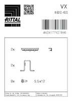 Datasheet for Rittal VX 8620.400