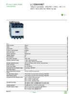 Datasheet for Schneider Electric LC1D80008E7, EAN: 3389110075106