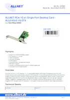 Datenblatt zu Allnet ALL0142v2-1G-DTX, EAN: 4038816227928