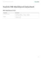 Datasheet for Yealink 3311033