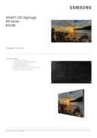 Datenblatt zu Samsung LH025IFRCLS/EN, EAN: 8806094224443