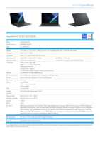 Datenblatt zu ASUS 90NX0801-M02820, EAN: 4711387901557