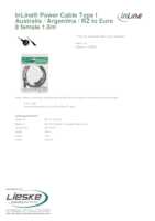 Datasheet for Inline 16654B, EAN: 4043718098521