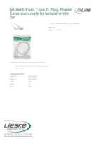Datasheet for Inline 16682W, EAN: 4043718113231