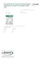 Datasheet for Inline 16685W, EAN: 4043718113255