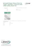 Datasheet for Inline 16445W, EAN: 4043718186365