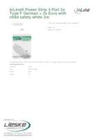 Datasheet for Inline 16443W, EAN: 4043718186358