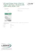 Datasheet for Inline 16441W, EAN: 4043718186341