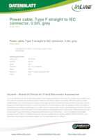 Datasheet for Inline 16651K, EAN: 4043718264629