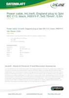 Datasheet for Inline 16650E, EAN: 4043718264797