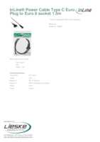 Datasheet for Inline 16654S, EAN: 4043718079476