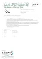 Datenblatt zu Inline 17460P, EAN: 4043718110728