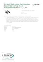 Datenblatt zu Inline 16652R, EAN: 4043718101047