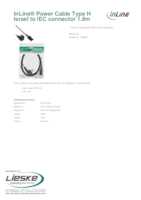 Datasheet for Inline 16652H, EAN: 4043718101023