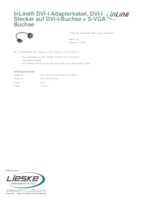 Datenblatt zu Inline 17301, EAN: 4043718101375
