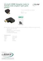 Datasheet for Inline 17600T, EAN: 4043718200221