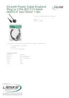 Datasheet for Inline 16652E, EAN: 4043718022748