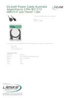 Datasheet for Inline 16652D, EAN: 4043718051618