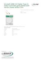Datasheet for Inline 34505W, EAN: 4043718164462