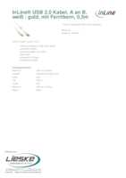 Datenblatt zu Inline 34505W, EAN: 4043718164462