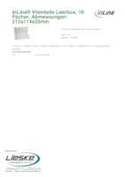 Datenblatt zu Inline 43009E, EAN: 4043718161294