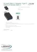 Datasheet for Inline 35805, EAN: 4043718278374