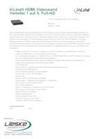 Datenblatt zu Inline 57834I, EAN: 4043718174249