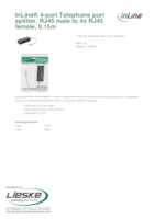 Datasheet for Inline 69995A, EAN: 4043718281527