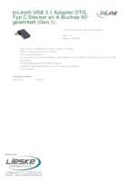 Datenblatt zu Inline 35805W, EAN: 4043718282302