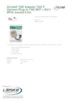 Datasheet for Inline 69901, EAN: 4043718031092