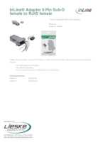 Datasheet for Inline 68889B, EAN: 4043718078080