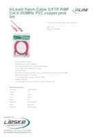 Datasheet for Inline 76405M, EAN: 4043718125982