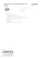 Datenblatt zu Inline 77789A, EAN: 4043718082667