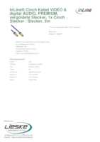 Datenblatt zu Inline 89805P, EAN: 4043718018277