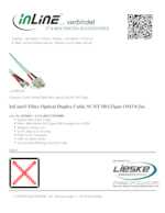 Datasheet for Inline 82504O, EAN: 4043718249008